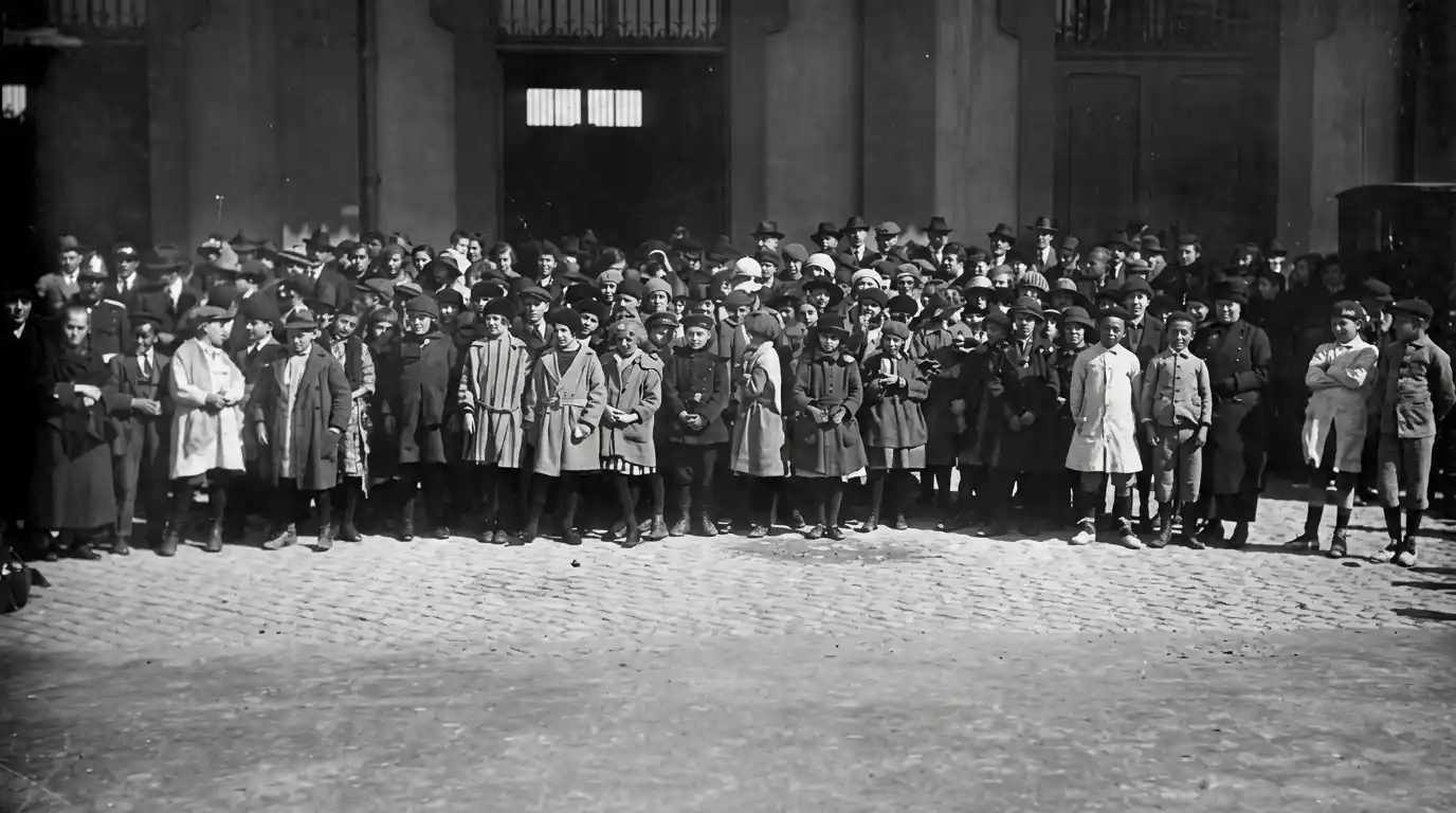 nens-austriacs-Darrra-expatriacio-port-de-Barcelona